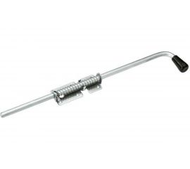 Засов с пружиной Домарт ЗСП-600 цинк 171100 