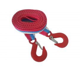 Буксировочный трос Avto Vins 7 т 2 крюка лента, полипропилен 55 мм 7032091 
