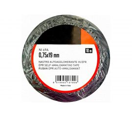 Самослипающаяся резиновая лента DKC 0,75x19 мм, 10 м, черная 2NI69A 