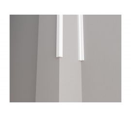 Стеновой уголок Decor-Dizayn ударопрочный влагостойкий под покраску 20Х20Х2000 мм DD802 