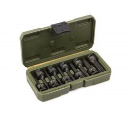 Набор бит-головок ударных TORX (10 шт; Т25-Т80; 1/2; длина 78 мм) Дело Техники 664280 