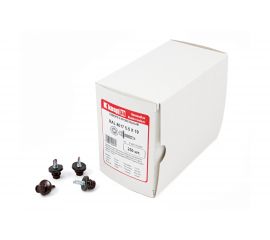 Кровельный саморез КВАДРА 5.5x19, RAL 8017 шоколад, сверло PT. 3, кор. 250 шт. 519801703250 