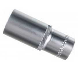 Головка торцовая удлиненная МАСТЕР (24 мм; 1/2""; Cr-V; FLANK) Зубр 27726-24 