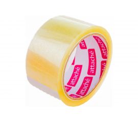 Упаковочная клейкая лента Attache 50 мм x 50 м, 40 мкм, прозрачная 143757 