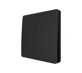 Дистанционный 2-клавишный выключатель GRITT Space черный 13011 