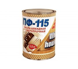 Эмаль White House ПФ-115 (бежевая; 0.8 кг) 15194 