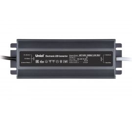 Блок питания Uniel ультратонкий UET-VAF-100B67 24V IP67 UL-00009367 