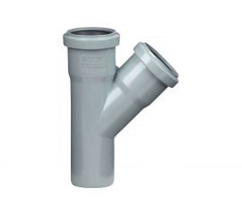 Тройник ООО МультиМирПласт 50/50/45 серый ТРК ВК 50/50/45 