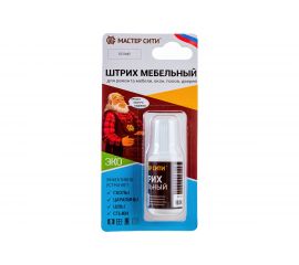 Мебельный штрих Мастер Сити (флакон 20 мл; блистер; белый) 2081002 