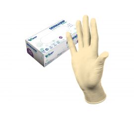 Смотровые латексные перчатки DERMAGRIP CLASSIC 100 штук, размер XS CT0000000689 