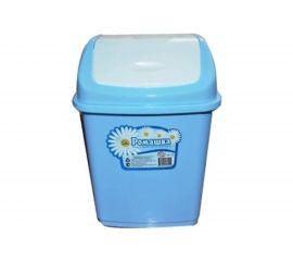 Контейнер для мусора Elf Plast Ромашка 10 л, ведро, с перекидным верхом ХТ199 