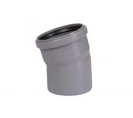 Канализационный отвод Ostendorf 90 мм, 15 градусов 114100 