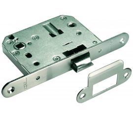 Защелка сантехническая скругленная MORELLI O2070 SN, цвет-никель 9009250 