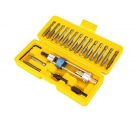 Набор бит и сверл с насадкой-твистер DS20 20 предметов DEKO 065-0547 