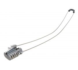 Анкерный зажим NIKOMAX, для кабеля типа ""8"", диаметр тросса до 7 мм, 5 кН NMF-AL-TCA-S-5 