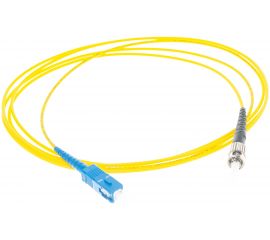 Переходной волоконно-оптический шнур NIKOMAX желтый, 2м NMF-PC1S2C2-SCU-STU-002 