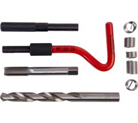 Набор для восстановления резьбы WIEDERKRAFT M12x1.25 16 предметов WDK-ST1212 