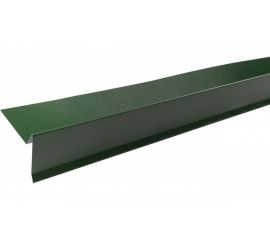 Торцевая планка Технониколь (пластизол; RAL 6007 зеленая; 1 шт) TN569201 