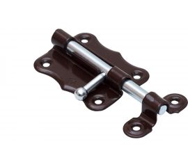 Фигурная задвижка СКОБЯНОЙ ШФ-50 коричн./цинк 002366 