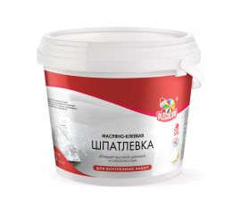 Масляно-клеевая шпатлевка OLECOLOR для внутренних работ, 15 кг 4300000144 