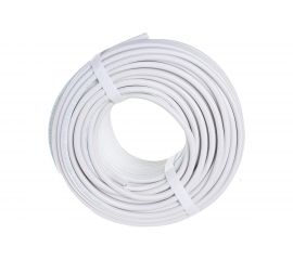 Провод ПВС REXANT 2x1,0 кв.мм белый 50 м ГОСТ 01-8032-50 