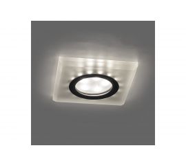 Потолочный светильник с подсветкой FERON 15LED 2835 4000K MR16 50W G5.3, белый матовый, CD8170 32571 