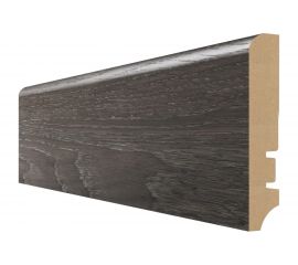 Плинтус Aktuell Design (16x81x2400 мм; МДФ; Дуб темный) Hannahholz AD 81402.22 