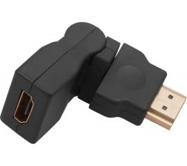 Поворотный переходник штекер REXANT HDMI - HDMI гнездо 17-6813 