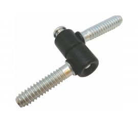 Ввертная петля Левша ПВв-2 d8x1,75 2 шт., черная У1-8430.Ч 