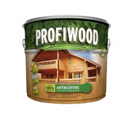 Алкидный антисептик PROFIWOOD (тонирующий; атмосферостойкий; калужница; 9.3 л; 8 кг) 3893 