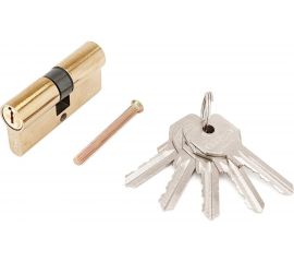 Цилиндровый механизм Стандарт BP (25x10x35 мм; 5 ключей; английский ключ) 11105 