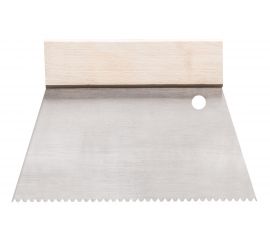 Зубчатый шпатель 180мм В2 HARDY серия 66 0825-661802 