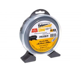 Леска ALULON (2.4 мм; 25 м; квадрат) Rezer 30620 