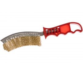 Корщетка с изогнутой пластиковой ручкой FIT IT вогнутая, тип С 38420 