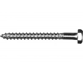 Сантехнический болт DIN 571 оцинкованный 6х30, 6шт - пакет Tech-Krep 102579 