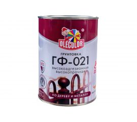 Грунтовка OLECOLOR ГФ-021 белый, 1 кг 4300009178 