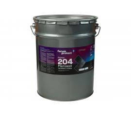 Грунт-эмаль 3-в-1 ЭКСПРЕСС-СУШКИ Ferumprotect-204 черная 20 кг ТД000002813 