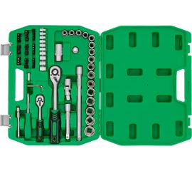 Набор инструментов INTERTOOL 72ед., 1/2"" и 1/4"", Cr-V ET-6072SP 