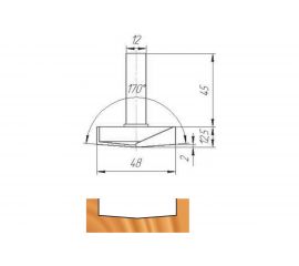 Фреза ФК 1170 МебельДрев 4627198886702 