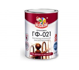 Грунтовка OLECOLOR ГФ-021 белый, 6 кг 4300009184 
