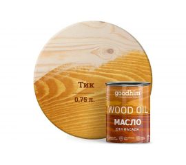 Масло для фасада Goodhim тик 0,75 л 75155 