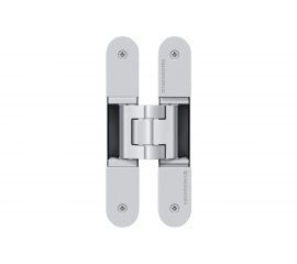 Скрытая петля SIMONSWERK Tectus TE 340 3D F1 полиэфирное покрытие под матовый хром, вес полотна до 80 кг 67543 