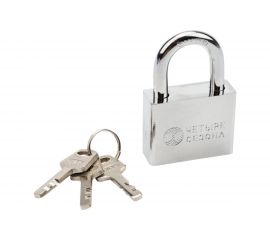 Навесной замок ЧЕТЫРЕ СЕЗОНА серия Сталь, 50 мм 79-0035 