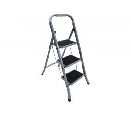 Стремянка Zalger 3 широкие ступени с ковриком 511-3 