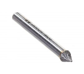 Борфреза твердосплавная зенкер 60 град. с двойной насечкой (8х6 мм; хвостовик 6 мм) ПНЕВМО-ТРЕЙД J0806-M06 