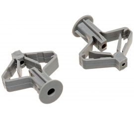 Дюбель "Бабочка" полипропиленовый для пустотелых конструкций 100 шт. (10х50 мм; ТФ5) ЗУБР 4-301325 