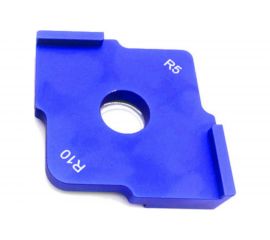 Шаблон РеСоурс радиусный, двухсторонний, R5/R10, RST.005.R5-R10 