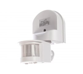 Детектор движения IEK ДД 008 1100Вт, угол обз., 180град., дальн. 12м, IP44, бел. LDD10-008-1100-001 