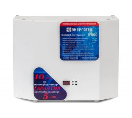 Стабилизатор напряжения (5000 ±11 В 120-275 В) Энерготех NORMA Exclusive 514416 