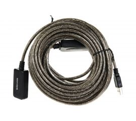 Удлинительный активный кабель Telecom USB2.0-repeater, Am--Af, 15м TUS7049-15M 